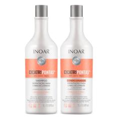 Inoar Kit Shampoo e Condicionador Cicatripontas LT, Inoar