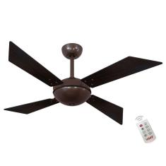 Ventilador Tecno Off Tabaco 127V E Controle Remoto