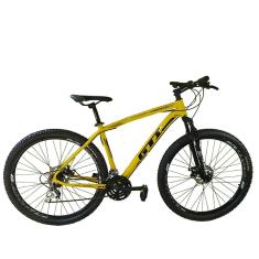 Bicicleta Aro 29 Gti Roma Alumínio 24v Freio a Disco Suspensão Dianteira Mtb 29-Unissex