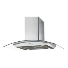 Coifa de Ilha Fischer Island 90cm Vidro Aço Inox 110V, 110V