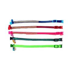 Kit De 5 Coleiras Para Gatos - Tamanho Único - Nica pet