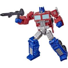 Boneco de Ação Optimus Prime Kingdom, Classe de Núcleo, Guerra em Cybertron, 8 Anos+ - 3.5 polegadas