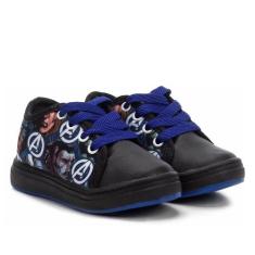 Tênis Infantil Marvel Avengers, Preto, 20