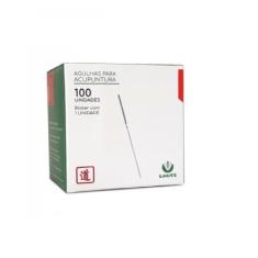 Agulha Acupuntura 25x40 cx 100 un  Blíster - Lautz