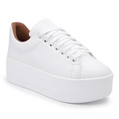 Tênis Casual Feminino Flatform Cano Baixo Confortável-Feminino