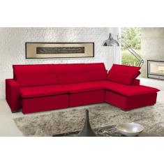 Sofá Istambul 3.80x1.90m Retrátil e Reclinável com Chaise - Sofisticat