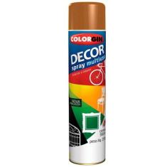 Tinta Spray Colorgin Decor Uso Geral 8671 Marrom Barro 350ml