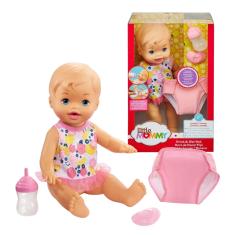 Boneca Little Mommy Bebê Faz Xixi - Mattel - Loira