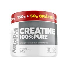 CREATINA 100% PURE (200G) - NATURAL - ATLHETICA NUTRITION 