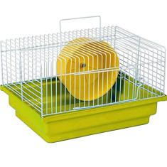 Gaiola para Transporte de Hamster e Pequenos Roedores Amarela
