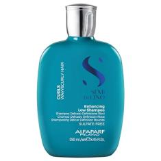 Alfaparf Milano Semi Di Lino Curls Enhancing Sulfate Free Shampoo para Cabelos Ondulados e Cacheados - Hidrata e Nutre - Reduz o Frizz - Protege Contra a Umidade - Fórmula Vegano 250ml
