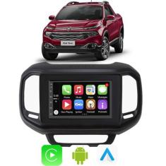 Kit Multimidia 7 Pol Android Toro 2016 a 2023 CARPLAY/Android Auto + C