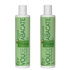 Kit Shampoo + Condicionador Linha Vegana Vou de Abacate Griffus