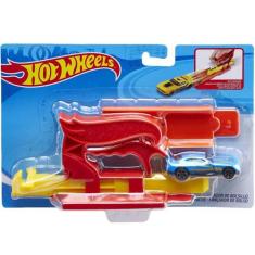 Brinquedo Hot Wheels Lançador Com Carrinho Vermelho Fth84 - Mattel