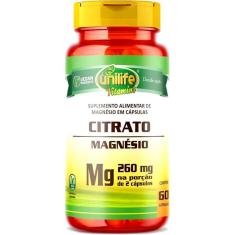 Citrato Magnésio Unilife 60 Cápsulas
