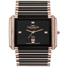 Relógio Feminino Technos Fashion Cerâmica Preto Gn10Aw/4P