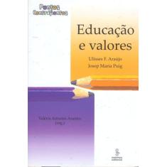 Livro - Educação E Valores