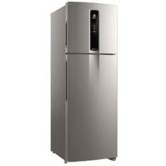 Geladeira Electrolux Inverter Frost Free IF43S Duplex Efficient com AutoSense 390L - Inox