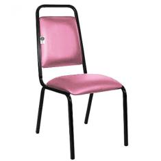 Cadeira Empilhável Para Hotelaria Linha Hotel Fremont Rosa