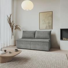 Sofá Modular 2 Módulos Centrais Zen Cabecasa Madeiramadeira