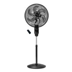 Ventilador de Coluna 40cm Chronos Pr/gr 127v Mallory Preto/Grafite