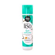 Salon Line, Shampoo, SOS Hidratação, Liso Extremo, Vegano - Cabelos Lisos e com Frizz, 300 ml
