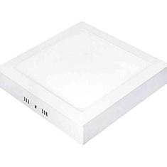 Luminária Painel Plafon Led Quadrado Sobrepor 18w 6000k Branco Frio