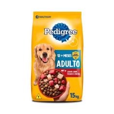 Ração Pedigree para Cães Adultos de Porte Médio e Grande Sabor Carne, 