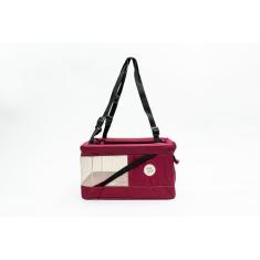 São Pet Mega Store 1404-3 Bolsa Safety, Vermelho, 43 X 32 X 24 Cm - Até 10 Kg