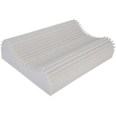 Travesseiro Ortopédico Cervical Fibrasca Branco 50x70, 1