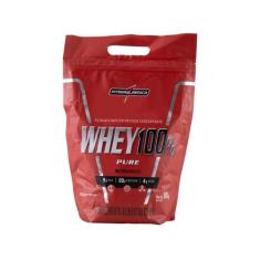 Whey Protein 100% Pure Refil 900g Integralmedica, 900g, Morango