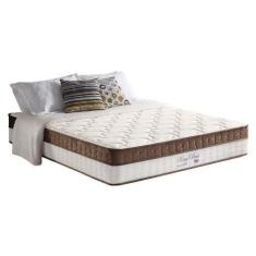 Colchão Casal Molas Ensacadas MasterPocket King Best Euro Pillow Brown