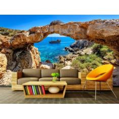 Papel de Parede Paisagens Caverna 46 - 1,00 X 1,45 - Voce Decorando