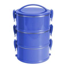 Marmita termoprática azul conjunto 3 unidades - NORB