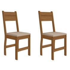 Conjunto 2 Cadeiras Milano Poliman M?veis