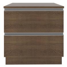 Balcão Glamy 80cm 2 Gavetas Rustic Madesa
