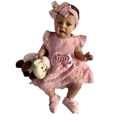 Boneca Bebe Reborn by Baby Dolls molde Chloe Com Corpo pano versao 1