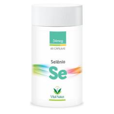 Selênio (34Mcg) 60 Cápsulas - Vital Natus