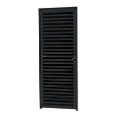 Porta Fechada Linha 25 210cm X 80cm Brimak Preto