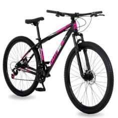 Bicicleta Aro 29 Gott 24 Marchas Câmbio Traseiro Shimano, Preto, Rosa,