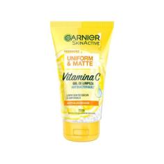 Gel de Limpeza Facial Antiacne Vitamina C Garnier Uniform & Matte - Ga