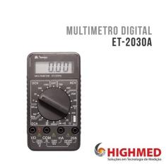 Multímetro Digital Portátil - Et-2030A - Minipa