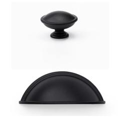 Puxador Concha Cozinha Puxador Gaveta Puxador redondo Kit 6 Pçs - Teli