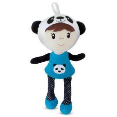 Boneca de Pelúcia Helena (Panda) 40 cm Antialérgica - CTX