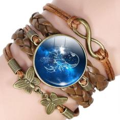 Pulseira Personalizada Do Signo De Libra Da Astrologia - RecantoAstral