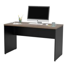 Mesa De Escritório 1.20x60 Tampo 30mm Netmobil, Nogal