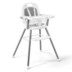 Cadeira de Alimentação Multikids 3 em 1 Berry  - Cinza