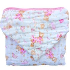 Toalha de Banho Banhão Toalhão Bebe Grande Soft Capuz de Fralda 100% a