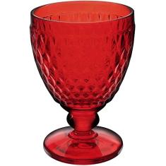 Jogo de Taças para Vinho Dynasty Diamond Vermelha 250 ml - 6 peças