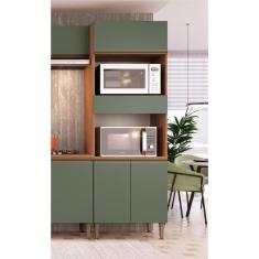 Torre Quente 4 Portas 2 Nichos para Forno Greta FREIJÓ/OLIVA